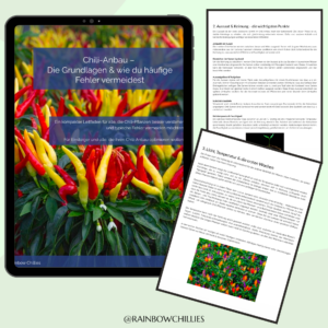 Chili-Anbau – Die Grundlagen & wie du häufige Fehler vermeidest (PDF)